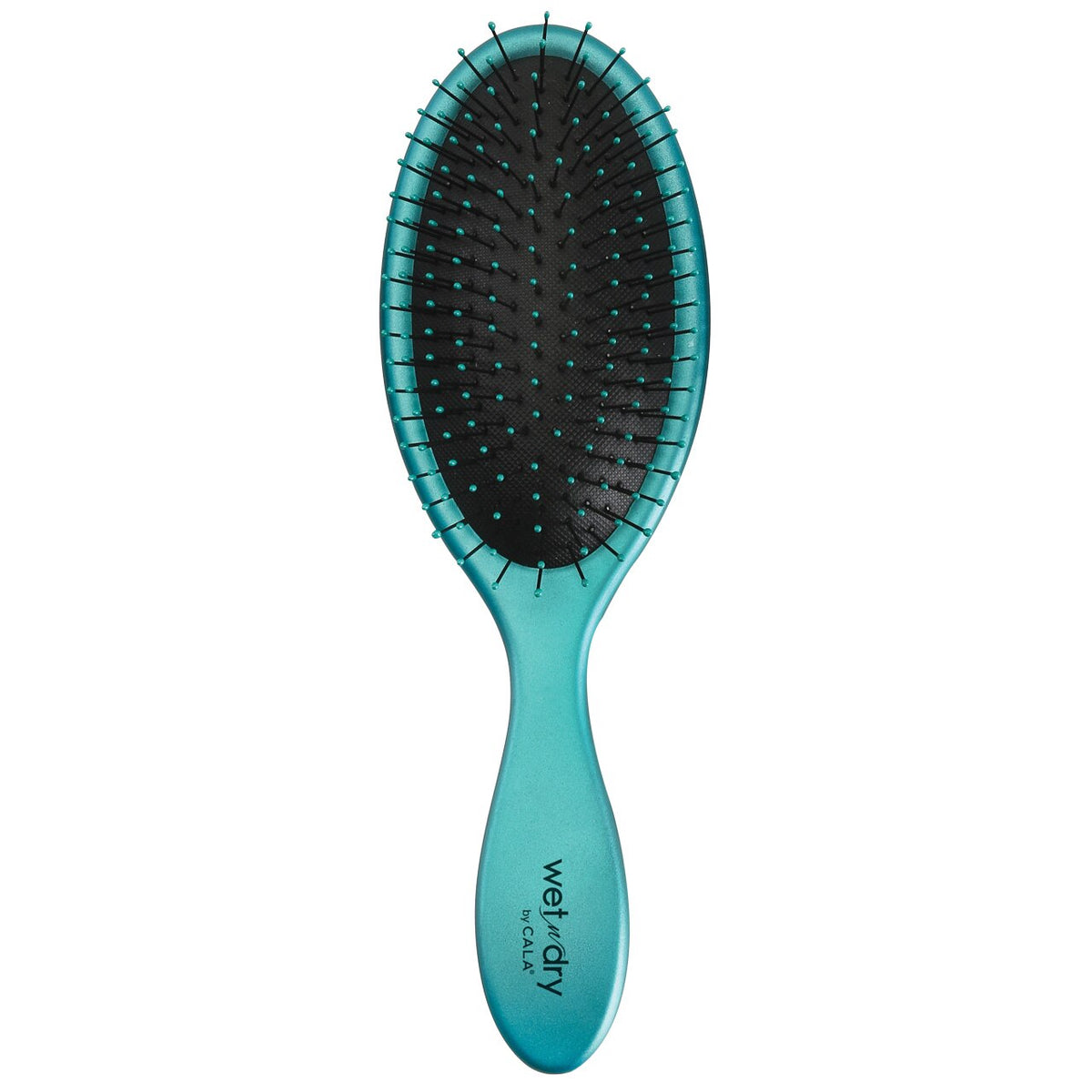 CALA Wet-N-Dry Detangling hair brush (Teal) - ADDROS.COM